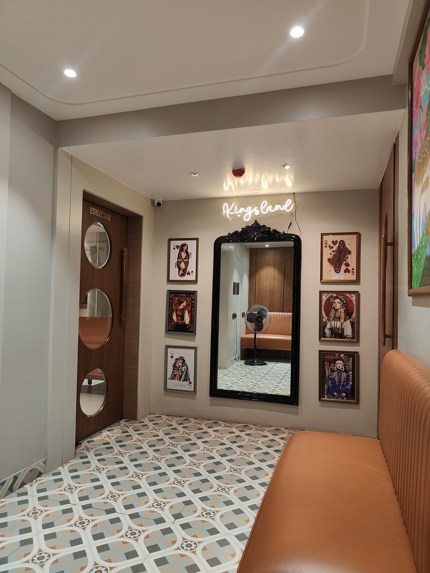 Photo corner at Kingsland