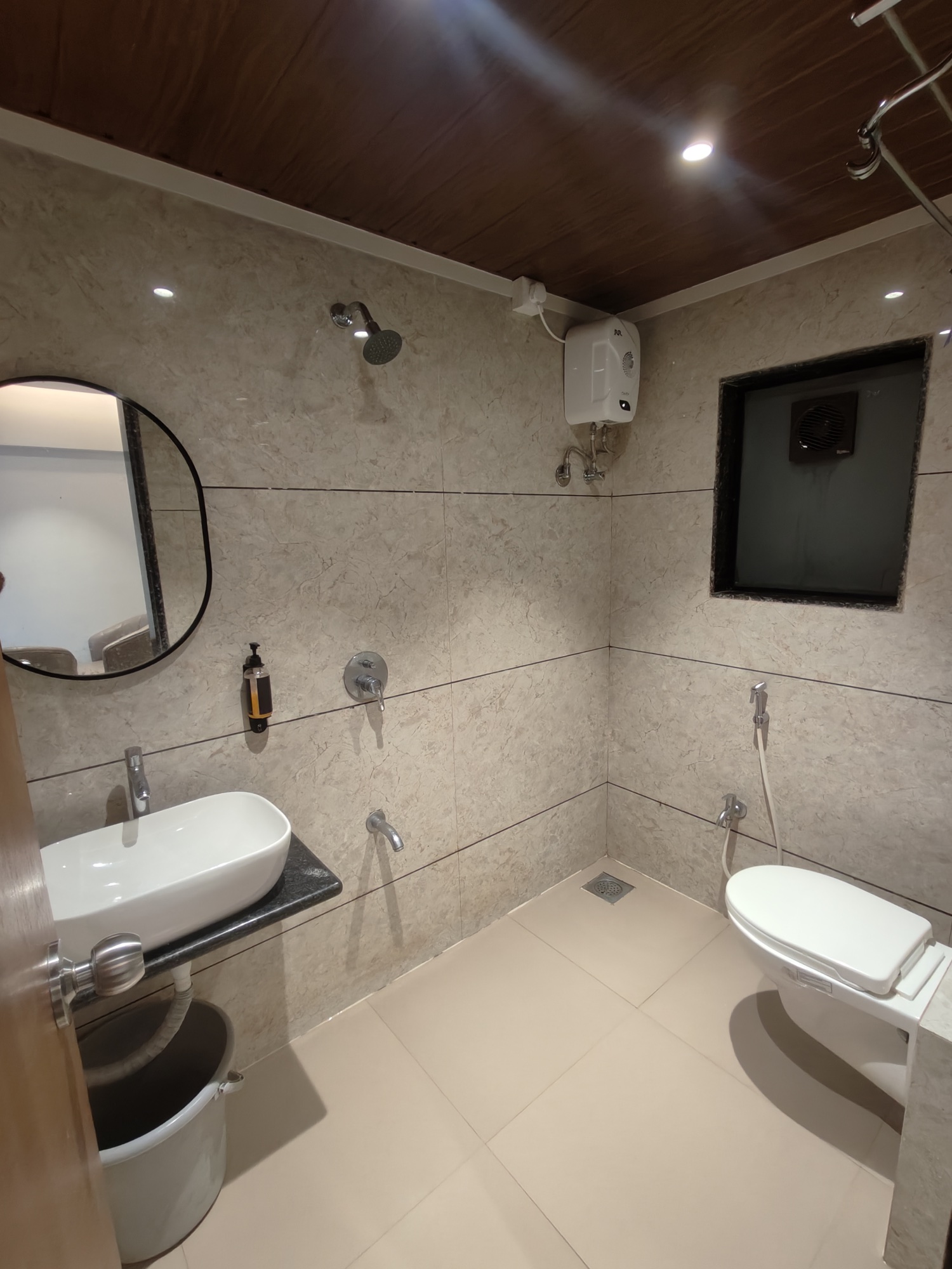 Attached room bathroom